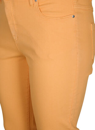 Close-fitting Emily capri trousers, Mock Orange, Packshot image number 2