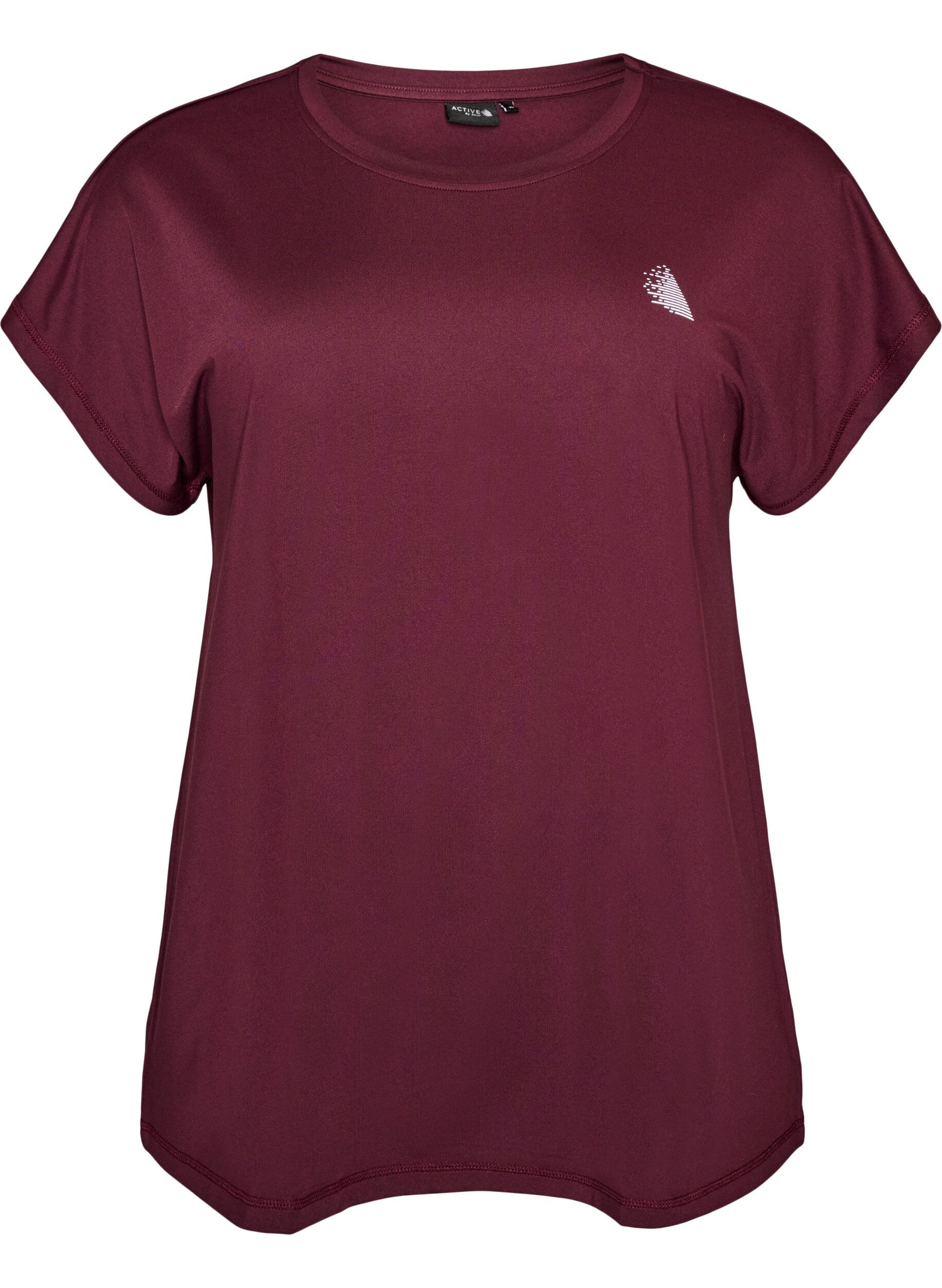 Solid-coloured training T-shirt