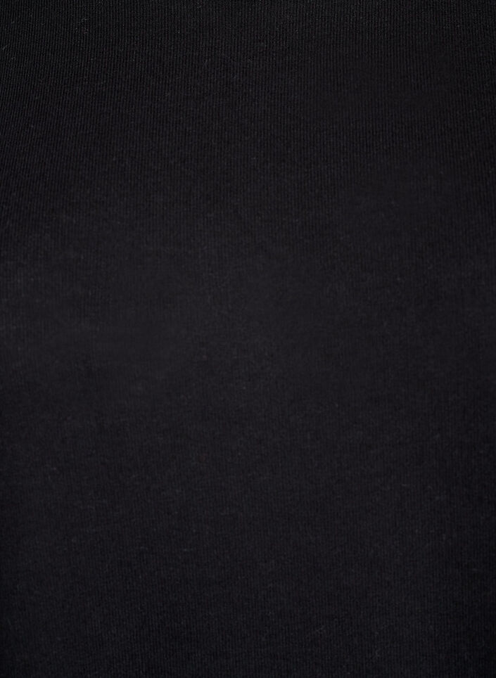 FLASH &ndash; Jersey blouse with 3/4 sleeves, Black, Packshot image number 2