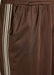 Track pants with side stripes and pockets, Brown, Packshot image number 2