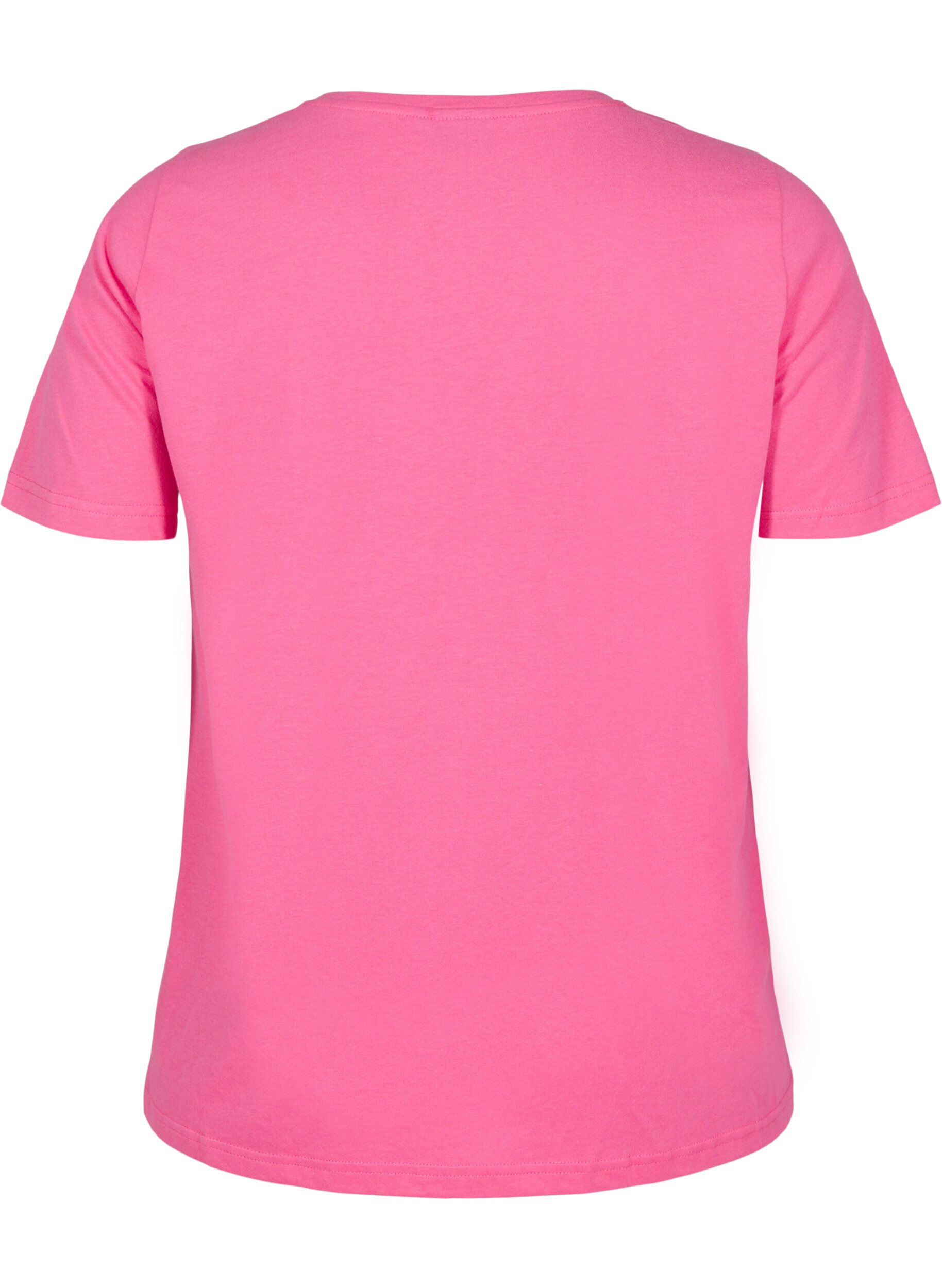 Zizzifashion FLASH - T-shirt with motif, Pink, Packshot image number 1