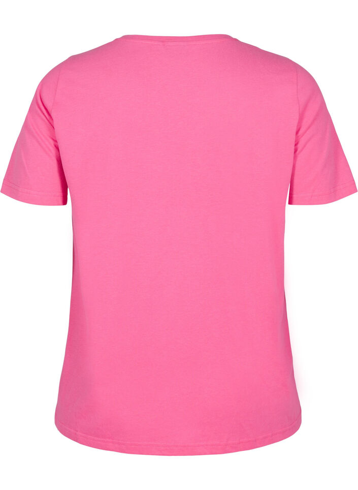 FLASH - T-shirt with motif, Pink, Packshot image number 1