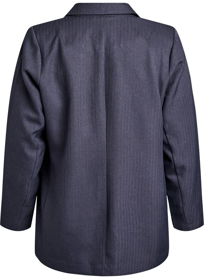 Classic blazer with pockets, Dark Grey, Packshot image number 1