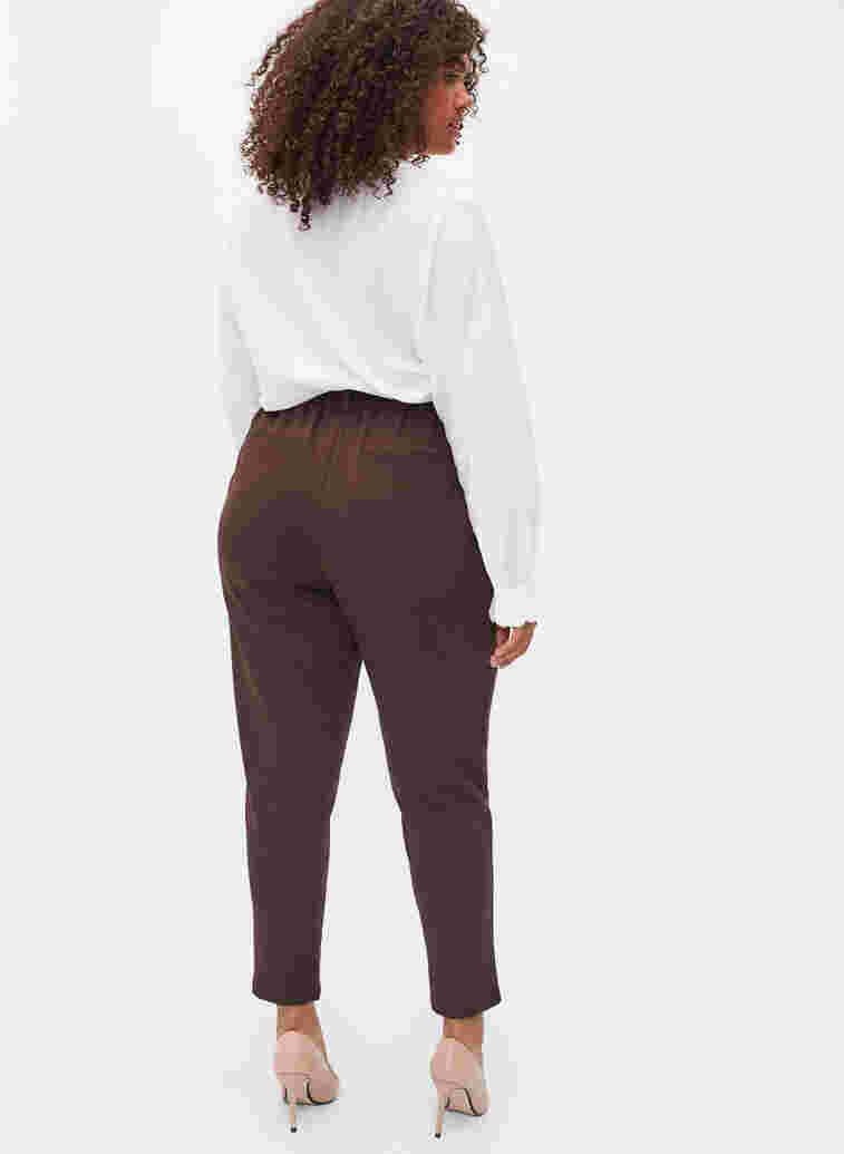 Cropped trousers with pockets, Coffee Bean, Model image number 1