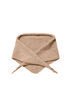 Knitted triangle scarf, Beige, Packshot image number 0