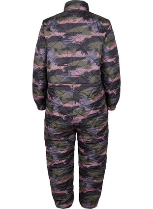 Thermo jumpsuit with camouflage print, Camou print, Packshot image number 1