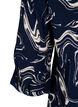 Printed blouse with 3/4 sleeves, N. Blazer Swirl AOP, Packshot image number 3