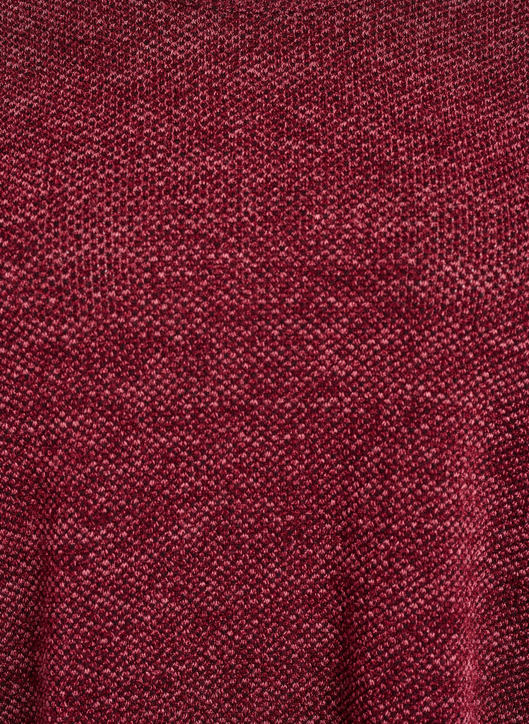 ZizzifashionLong-sleeved blouse with texture, Dark Bordeaux, Packshot image number 2