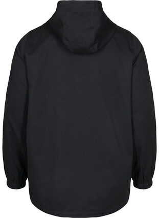 Parka jacket with hood and welt pockets, Black, Packshot image number 1