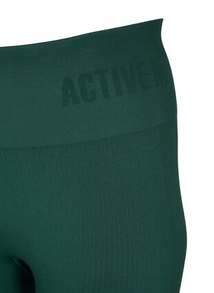Workout leggings with ribbed structure, Pine Grove, Packshot image number 2