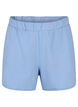 Plain workout shorts with pockets, Faded Denim, Packshot image number 0