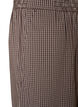 Balloon trousers with a high waist and all-over pattern, Brown, Packshot image number 2
