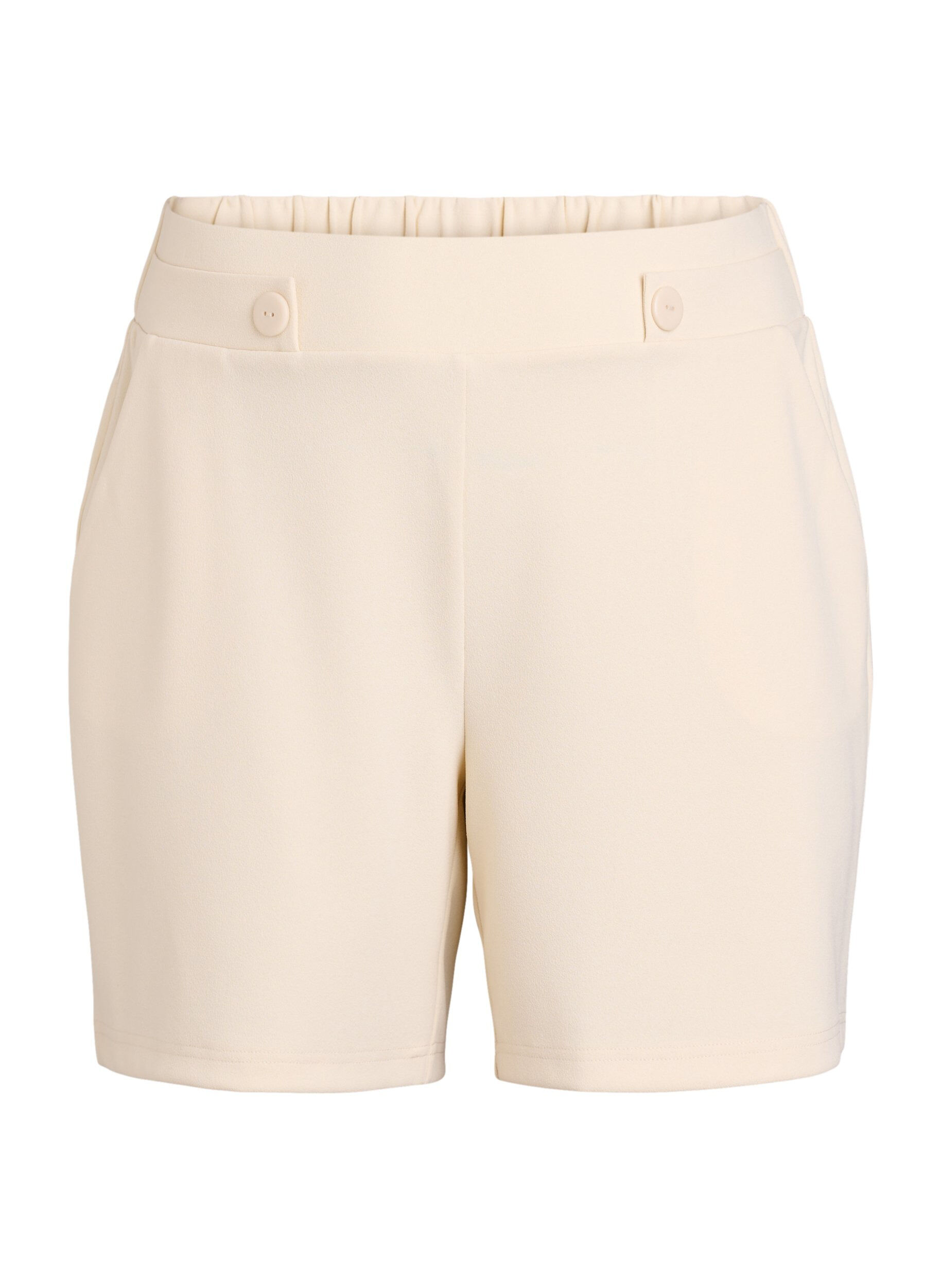 ZizzifashionShorts with pockets and loose fit, Beige, Packshot image number 0