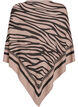 Fine-knit poncho, Black, Packshot image number 1