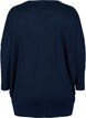 Knitted jumper with round neckline, Navy Blazer, Packshot image number 1