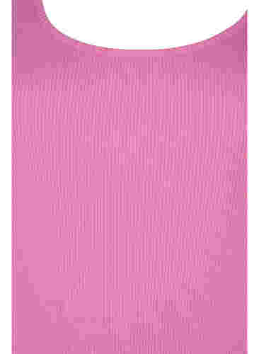 2-pack basic tank top with rib, Wild Orchid/Navy, Packshot image number 2