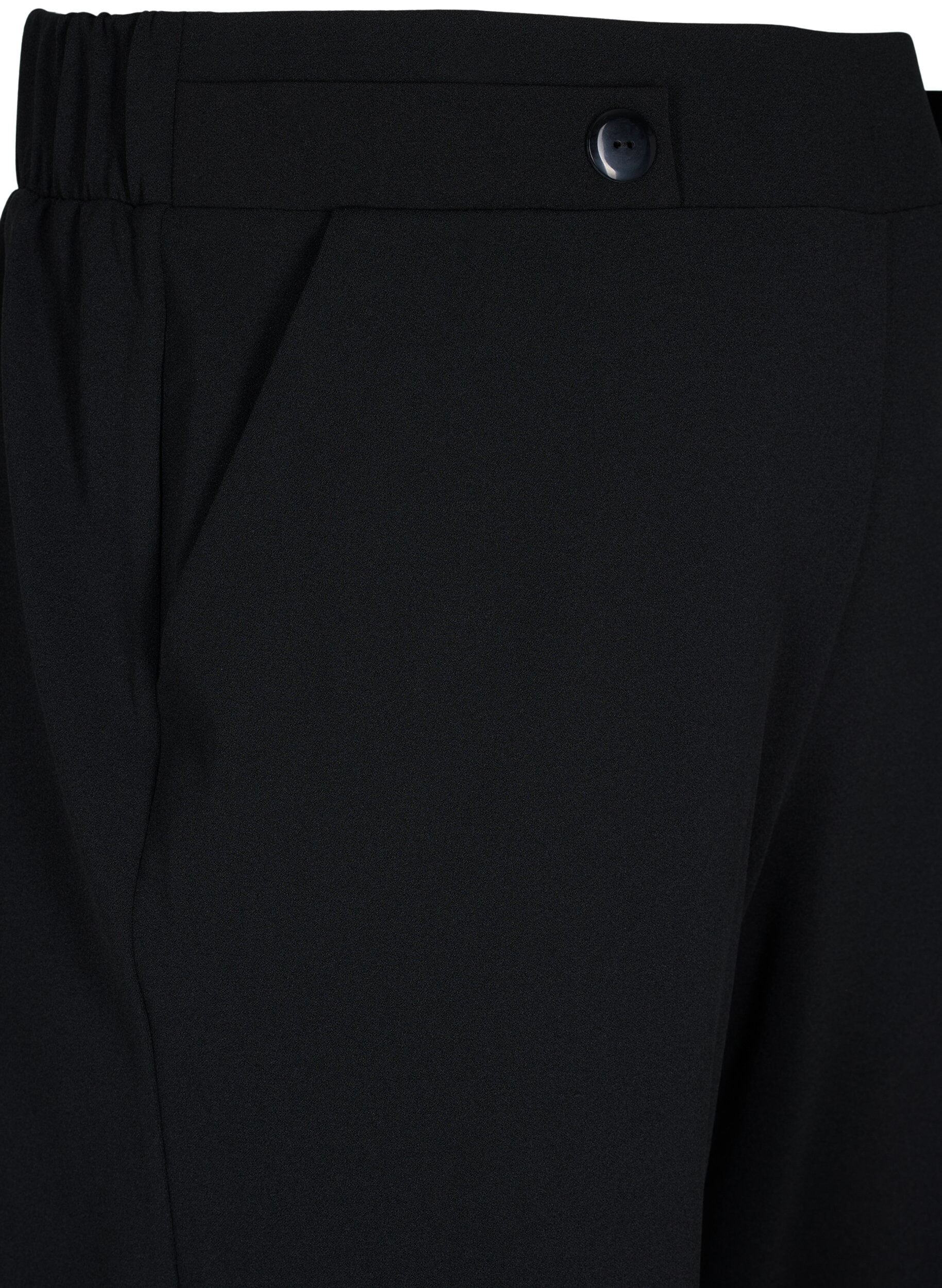ZizzifashionAnkle length trousers with loose fit, Black, Packshot image number 2