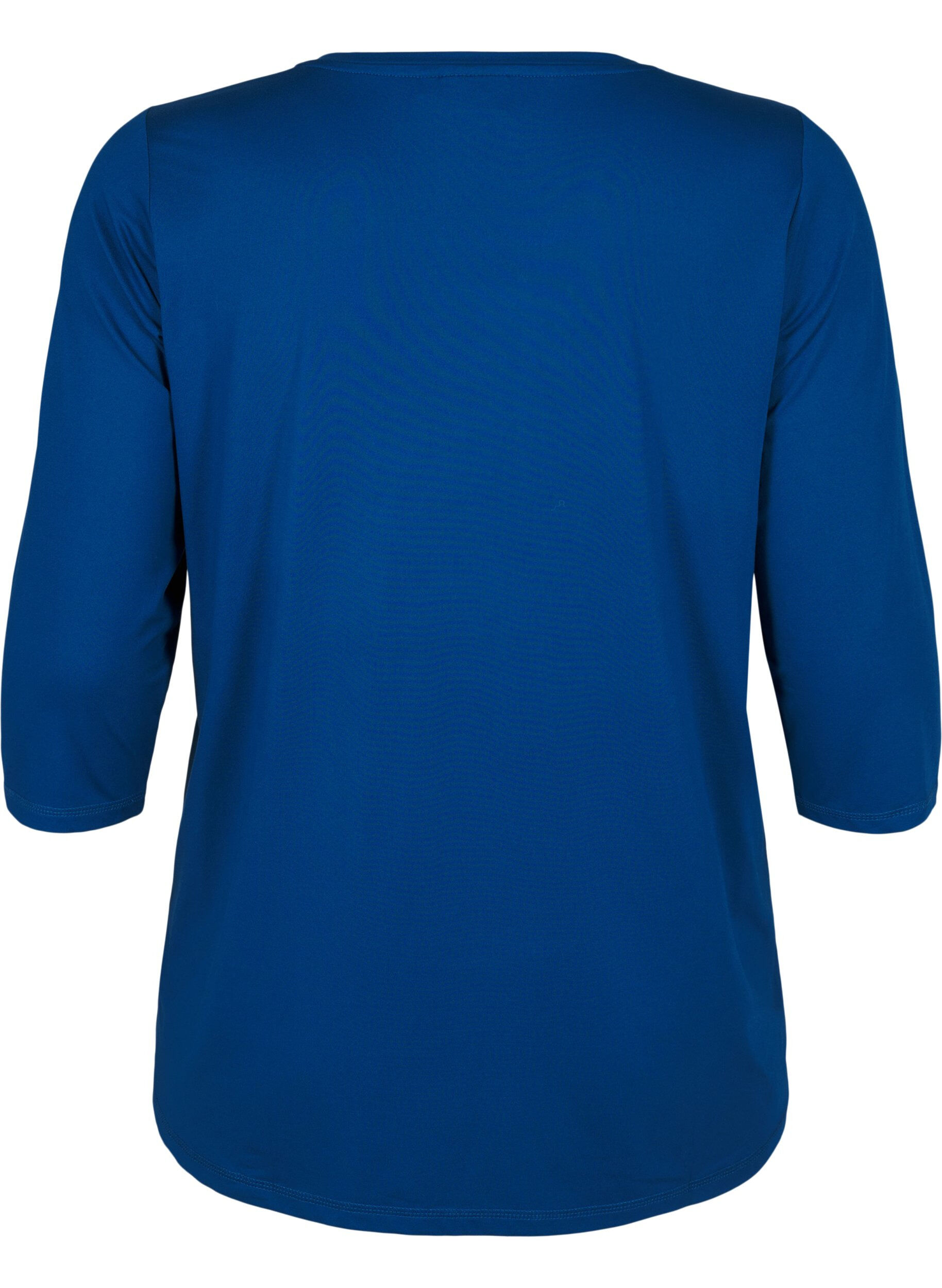 Zizzifashion Sports top with 3/4 sleeves, Blue, Packshot image number 1
