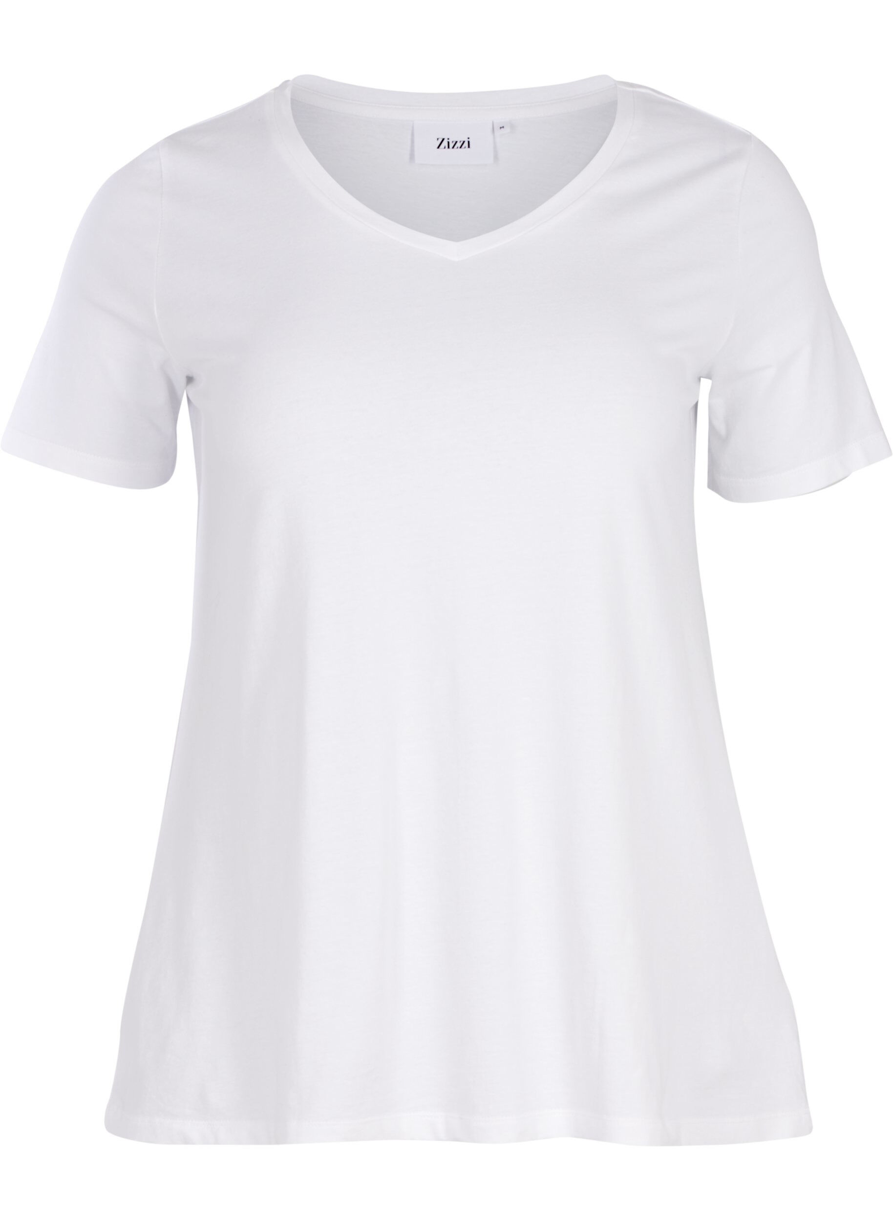 Basic plain cotton t-shirt