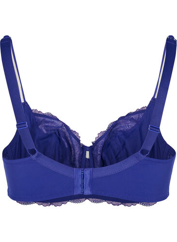Full cover bra with underwire and lace, Clematis Blue ASS, Packshot image number 1