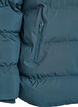 Short puffer jacket with detachable hood, Green, Packshot image number 3