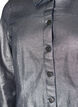Short silver-coated denim jacket, Gun Silver, Packshot image number 2