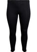 Viscose leggings with side stripes, Black W. Stripe, Packshot image number 0