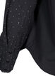 Shirt with rhinestones, Black, Packshot image number 3