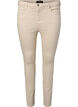 Super slim fit Amy jeans with high waist, Oatmeal, Packshot image number 0
