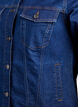 FLASH - Denim jacket in a stretchy cotton blend, Blue, Packshot image number 3