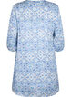 Printed dress with v-neck and 3/4 sleeves, Birch Graphic AOP, Packshot image number 1