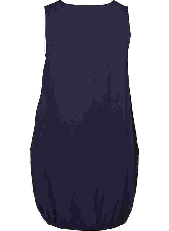 Sleeveless cotton dress, Night Sky, Packshot image number 1