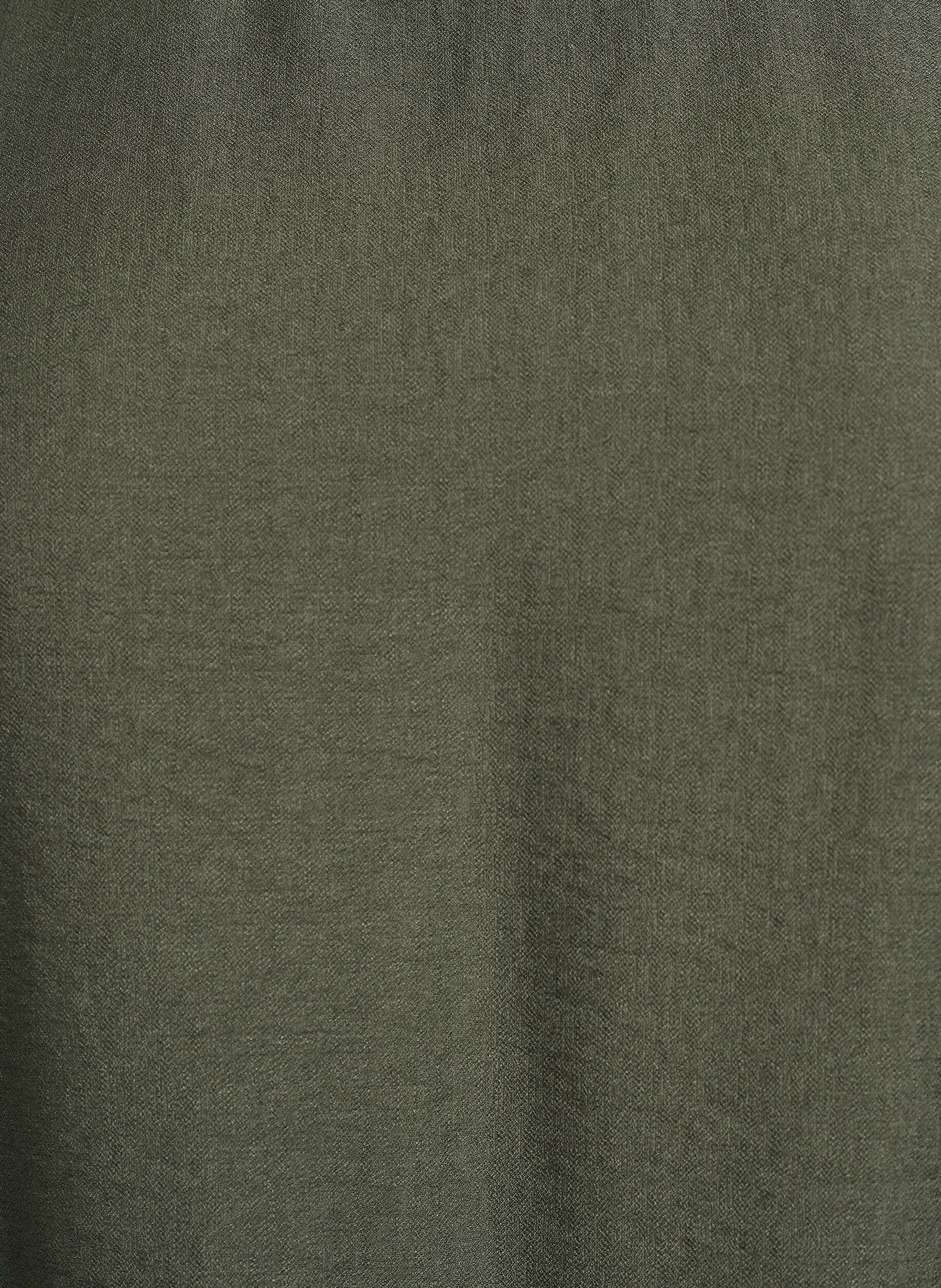 Zizzifashion Viscose blouse with 1/2 sleeves, Green, Packshot image number 2