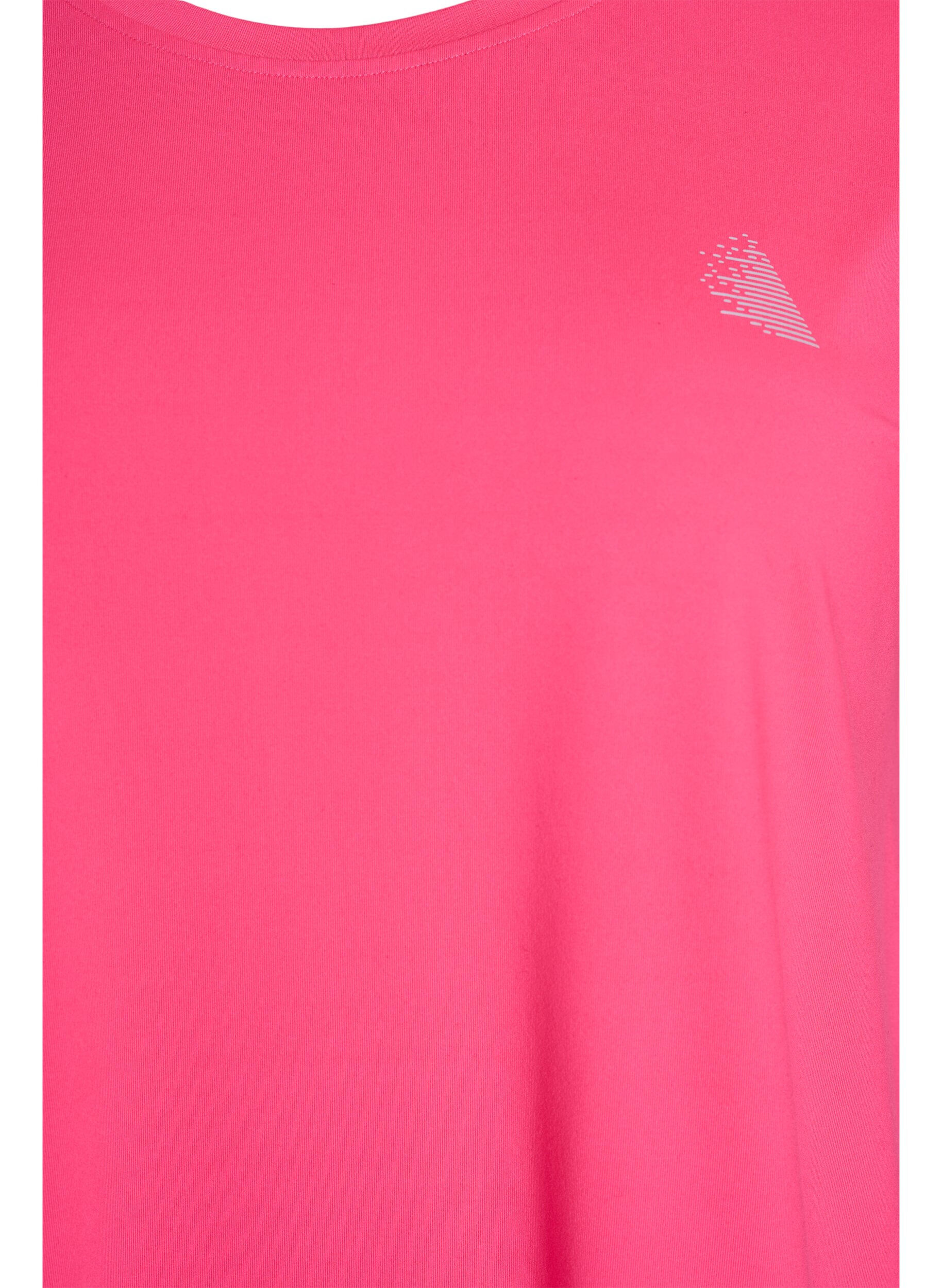 ZizzifashionSolid-coloured training T-shirt, Pink, Packshot image number 2