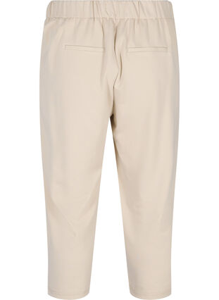 Plain-coloured culottes with pockets, Off White, Packshot image number 1