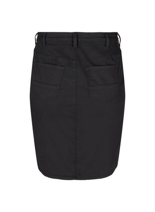 Close-fitting skirt with pockets, Black, Packshot image number 1