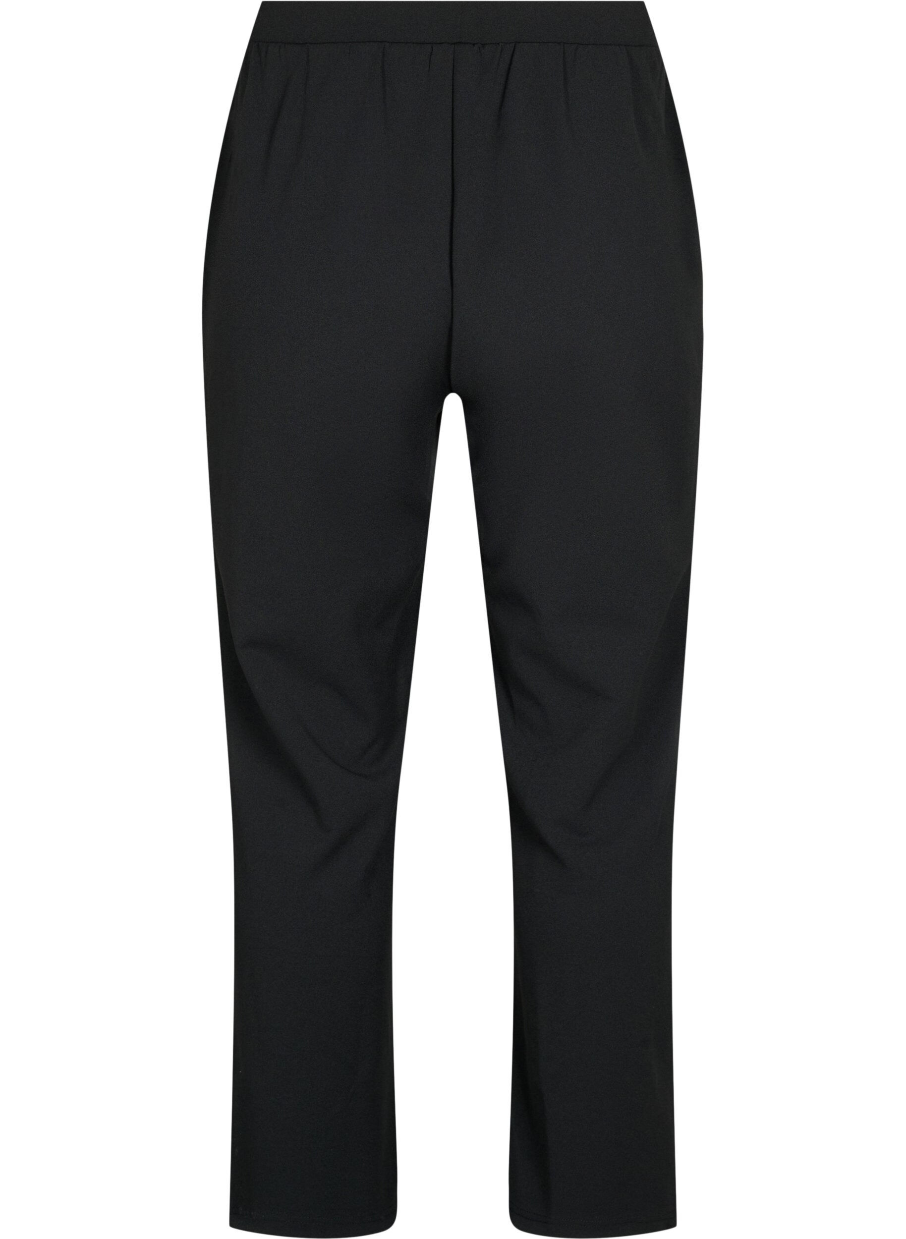ZizzifashionStraight fit trousers, Black, Packshot image number 1