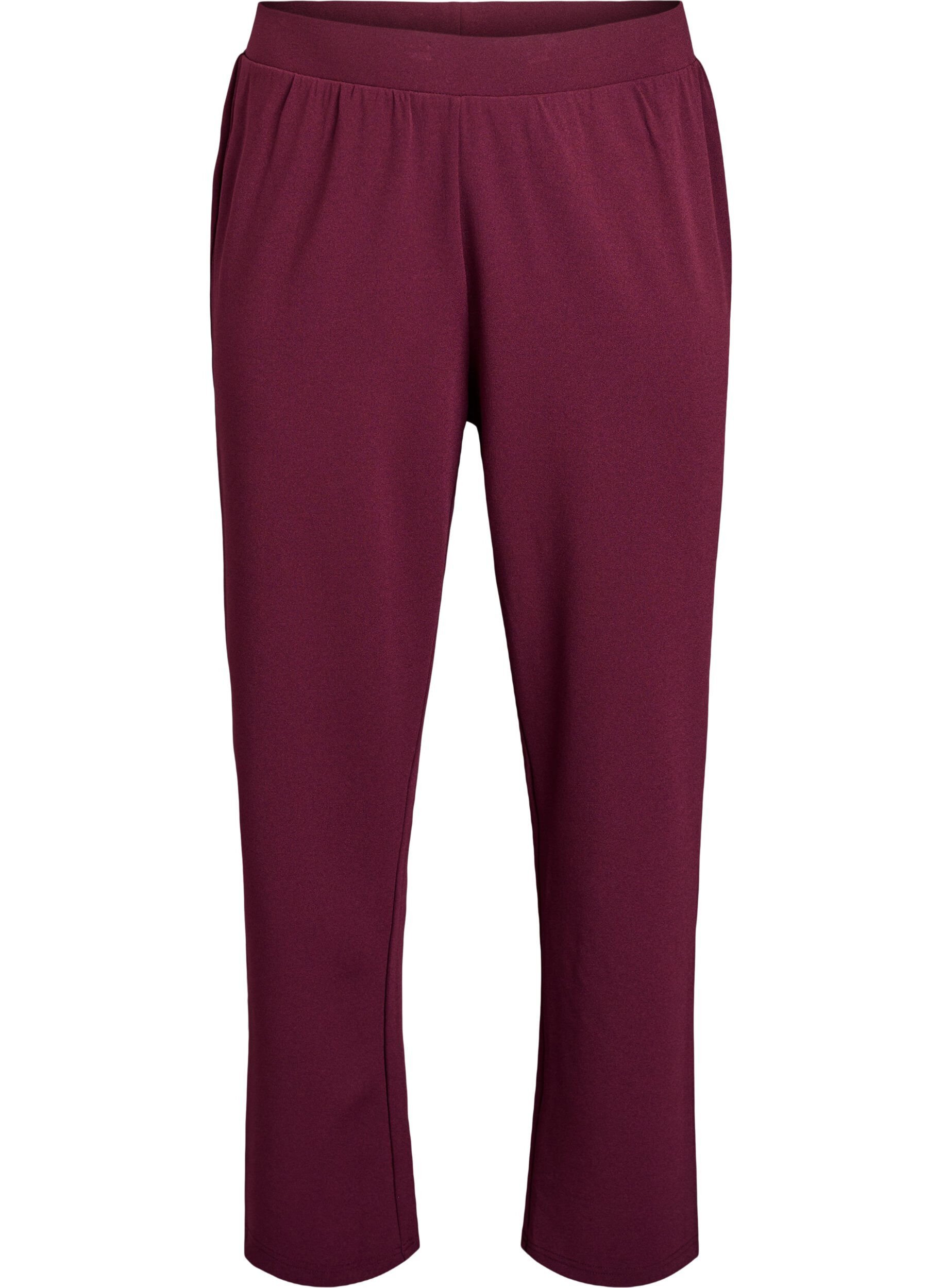 ZizzifashionStraight fit trousers, Red, Packshot image number 0