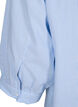 Striped tunic with 3/4 sleeves, Light Blue, Packshot image number 4