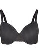 Molded bra with mesh, Black, Packshot image number 0