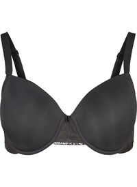 Molded bra with mesh