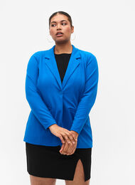 Blazer with pockets, Directoire Blue, Model