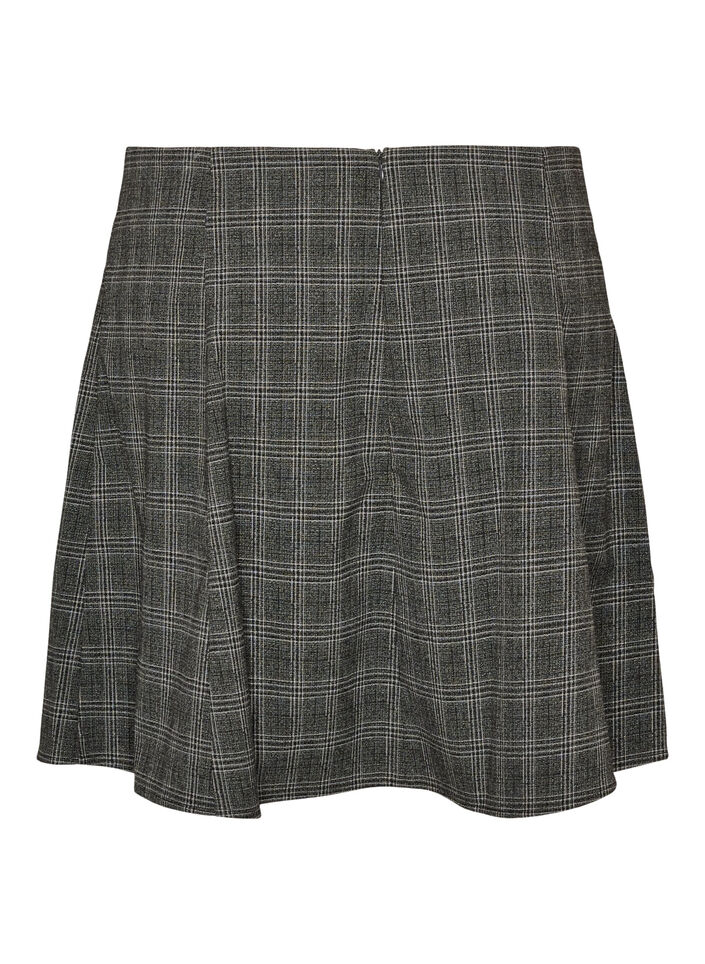 Short A-line skirt, Dark Grey, Packshot image number 1