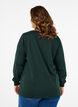 Sweatshirt with lace details, Scarab, Model image number 1