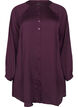 Long shirt with buttons and long sleeves, Potent Purple, Packshot image number 0