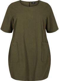FLASH - Short sleeved tunic in cotton