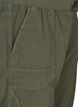 Cotton Capri trousers , Green, Packshot image number 2