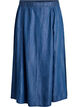 Maxi skirt in lyocell with a denim look, Blue, Packshot image number 0