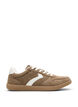 Faux suede sneakers, Brown, Packshot image number 0
