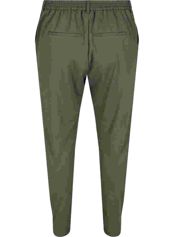 Cropped trousers with pockets, Thyme, Packshot image number 1